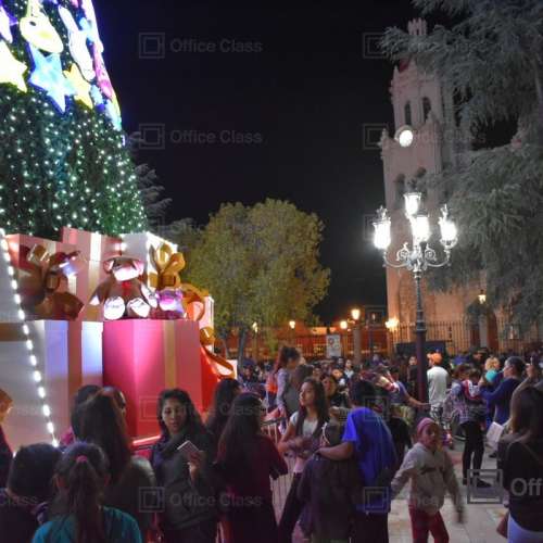 Encendido del Pinito Navideño 2018 en Saltillo